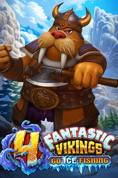 4 Fantastic Vikings hvalross med øks