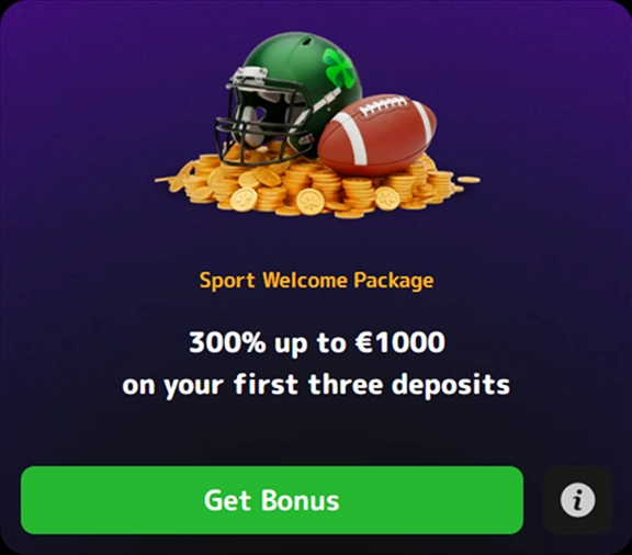 welcome-bonus-3 Sport Welcome Package hjelm og amerikansk fotball